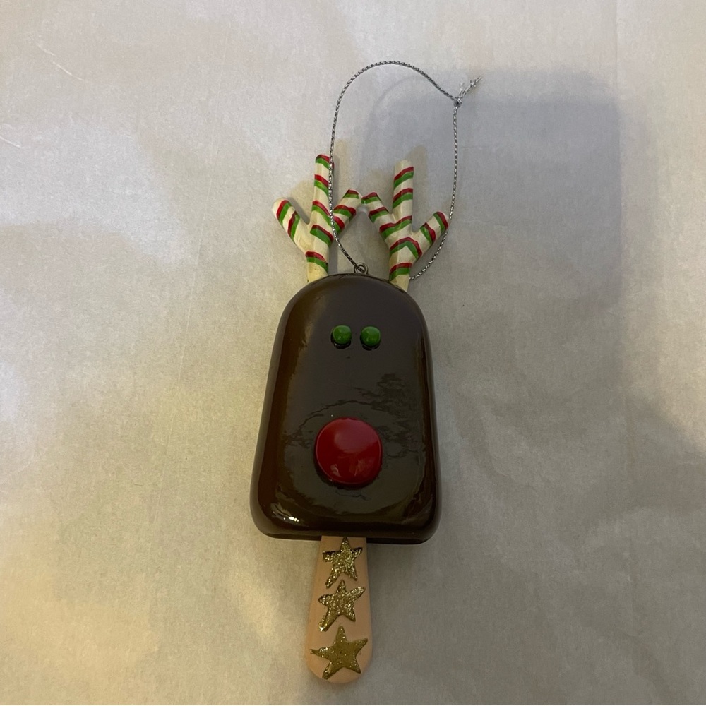 SOLD-Reindeer ornament